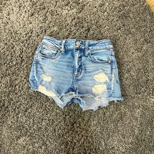 American eagle jean shorts